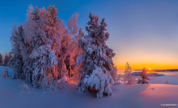 Красота русской зимы