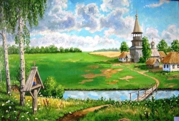 Пейзаж русской земли