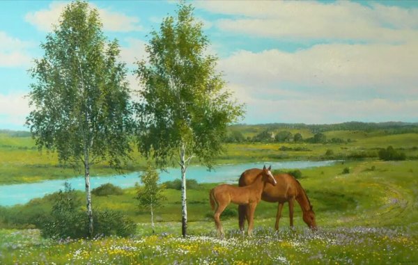 Есенинская Русь три березы