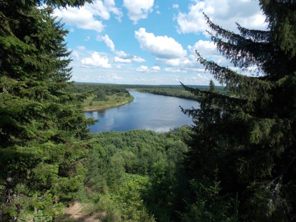 Река Сысола в Республике Коми