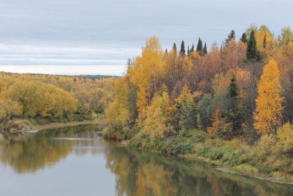 Река Юсьва Пермский край