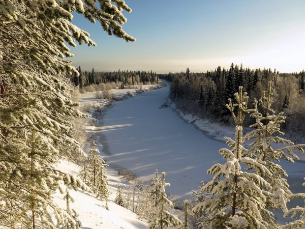 Республика Коми Печора зима