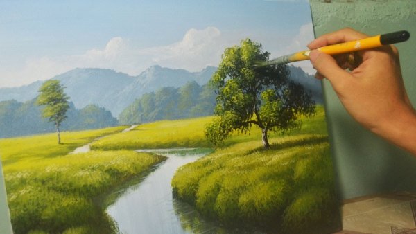 Анна Армона акварель