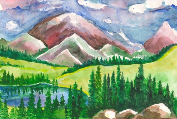 Рисунки природы