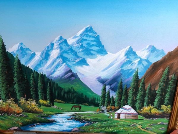 Рисунок на тему природа