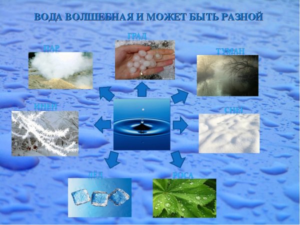 Где находится вода в природе
