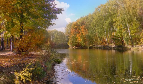 Сормовский парк Нижний Новгород осень