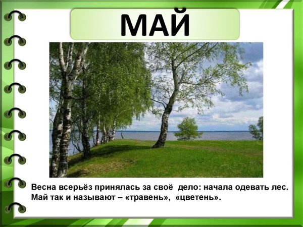 Стихи про май