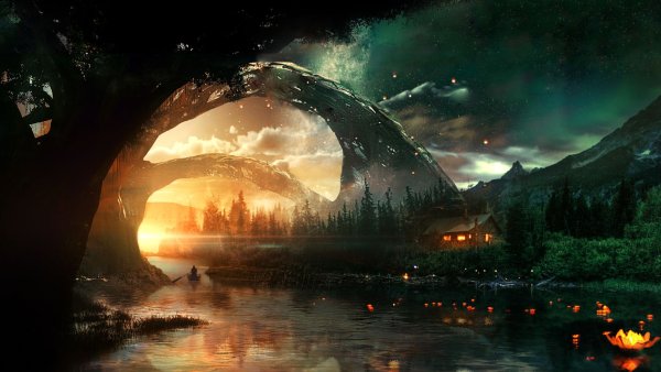 Фантастические пейзажи