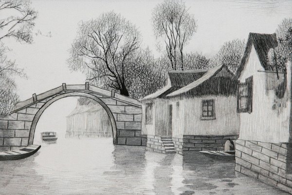 Рисунки для срисовки природа