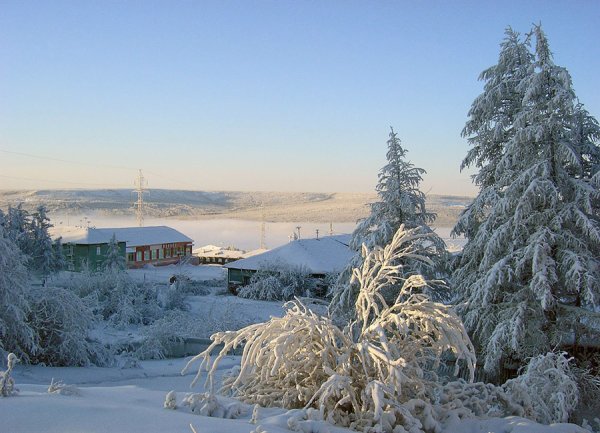 Морозы на севере России