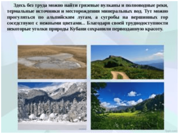 Природа Кубани проект