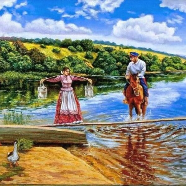 Река Дон закат