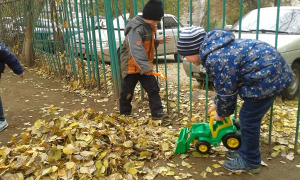 Труд в детском саду