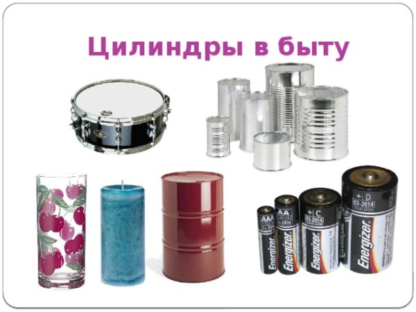 Цилиндр в быту