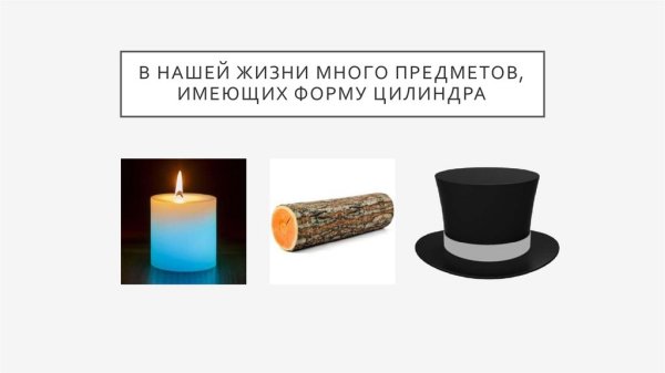 Цилиндр в повседневной жизни
