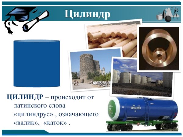 Цилиндр в быту