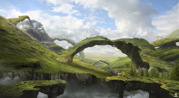 Сказочная река