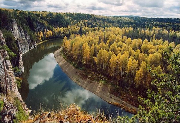 Средний Урал. Река Чусовая