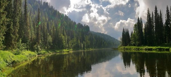 Река Березовая Пермский край