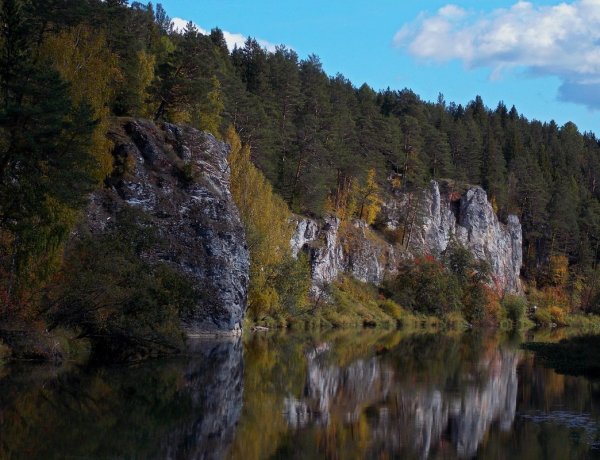 Река Чусовая Тайга