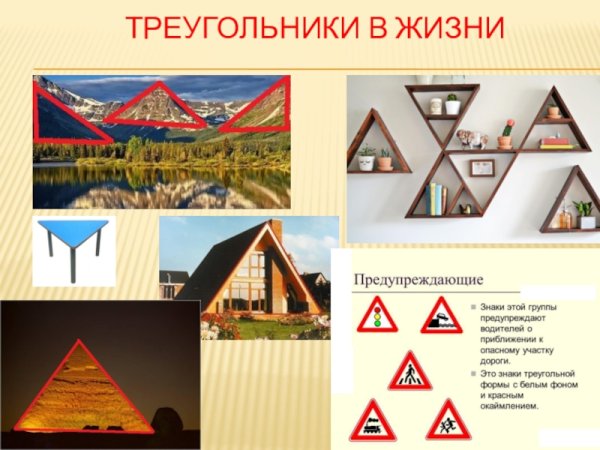 Треугольники в архитектуре