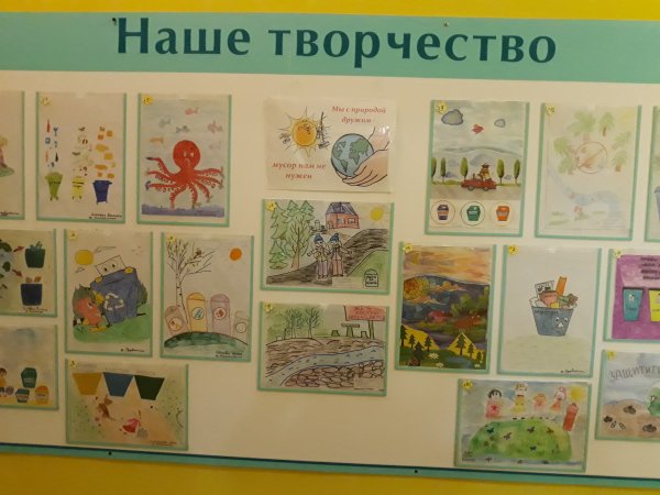 Мы с природой дружим мусор нам не нужен рисунок