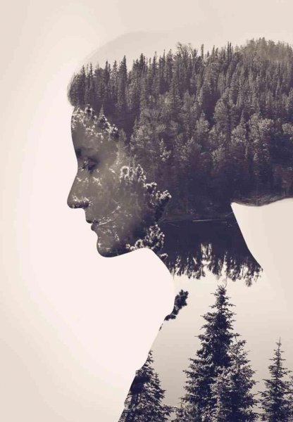 Эффект двойной экспозиции в Photoshop