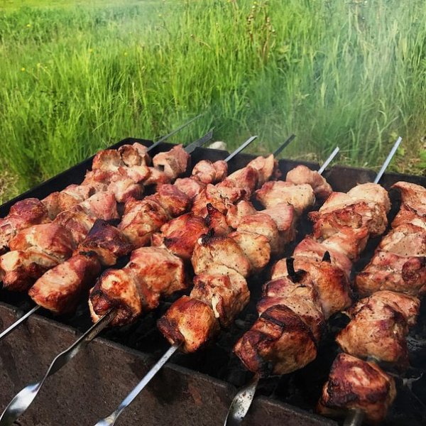 Шашлыки на даче