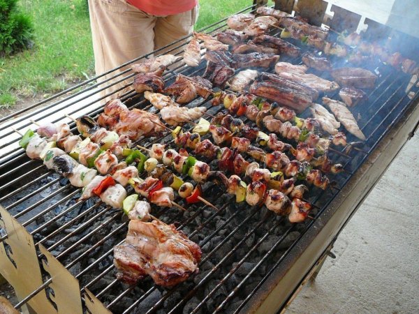 Шашлыки на природе