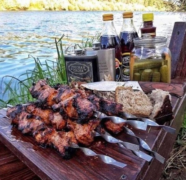 Шашлыки на даче
