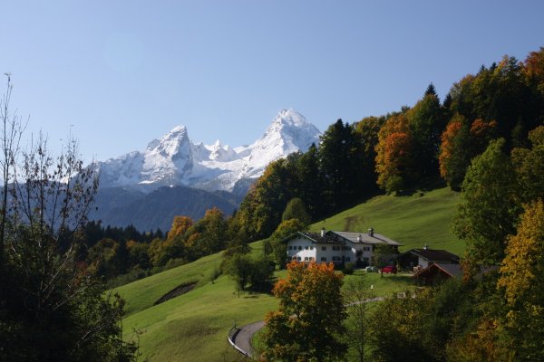 Гора вацманн Бавария