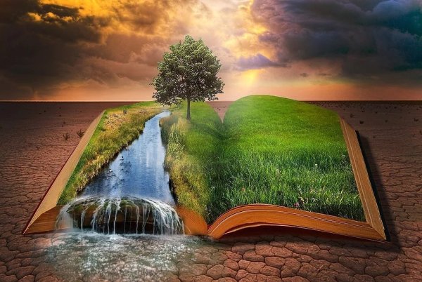 Книга Библия природа