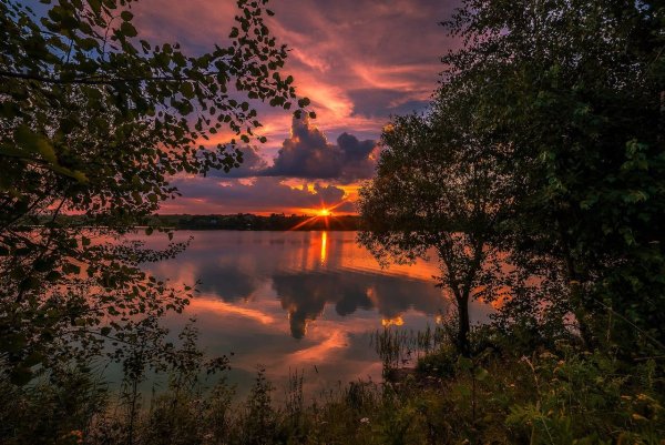Природа вечер