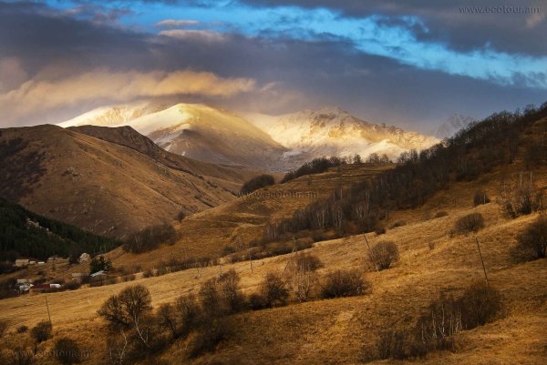 Арагац осенью Армения