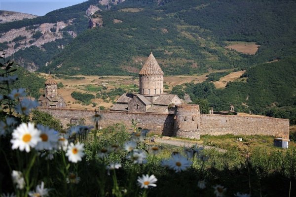 Армения гора Арарат Маковое поле