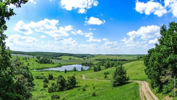 Хутор Угрим Белгородский озеро