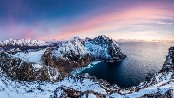 Берег озера фото