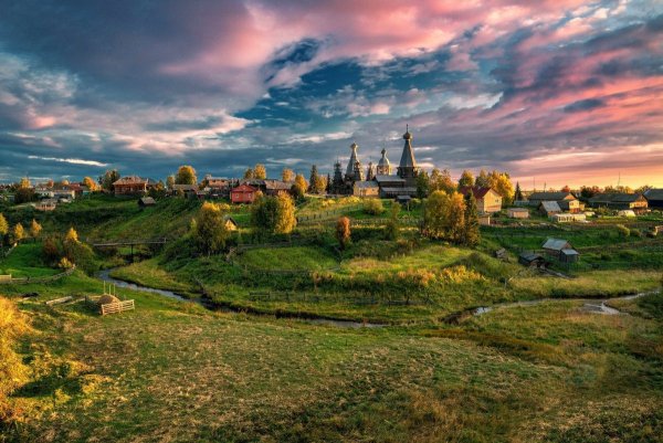 Древняя Русь пейзаж