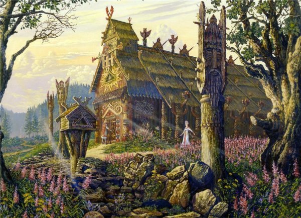 Художник Вячеслав палачев. Деревенские храмы