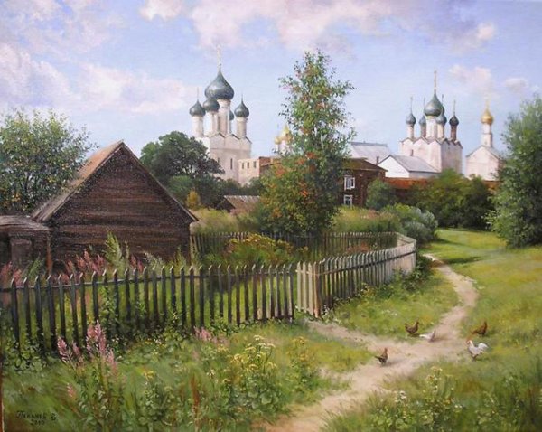 Храм Покрова на Нерли закат