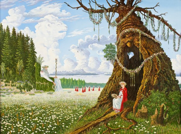 Семик и Троица. Картины