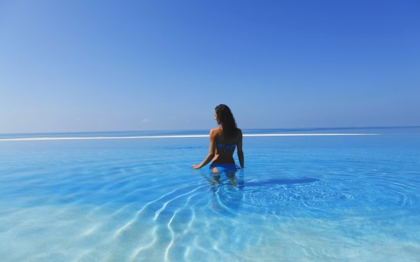 Бамбук камни вода Лотос