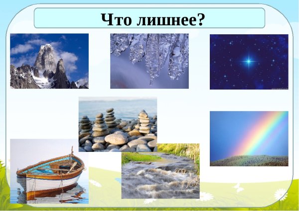 Живая и неживая природа для дошкольников