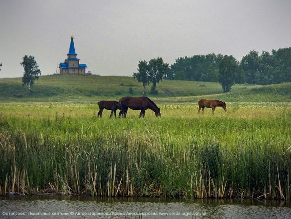 Деревенская Церковь Есенинская Русь
