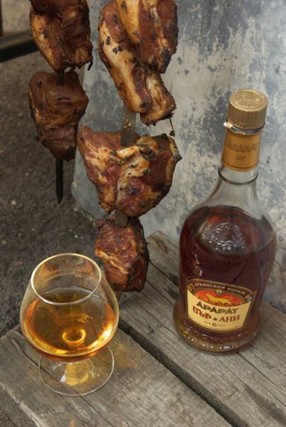 Шашлычок под коньячок