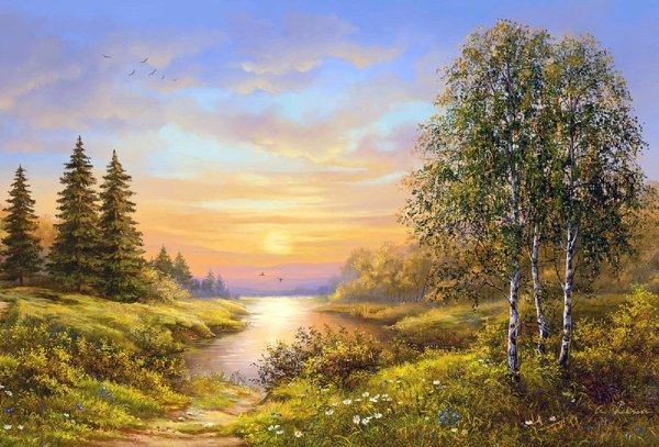 Анна Лакисова пейзаж