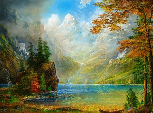 Андре Косслик осенний пейзаж