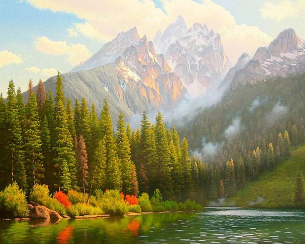 Живописные горные пейзажи