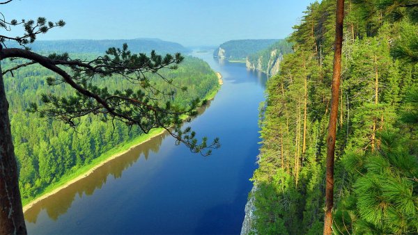Уральские горы сосны Южный Урал